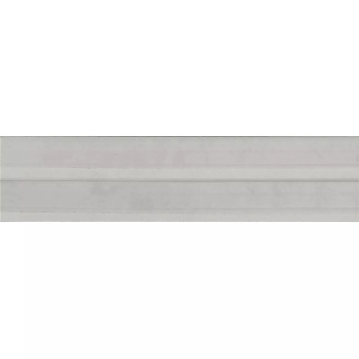 Artemis Blanc Glossy Structured 3D 6x24 cm