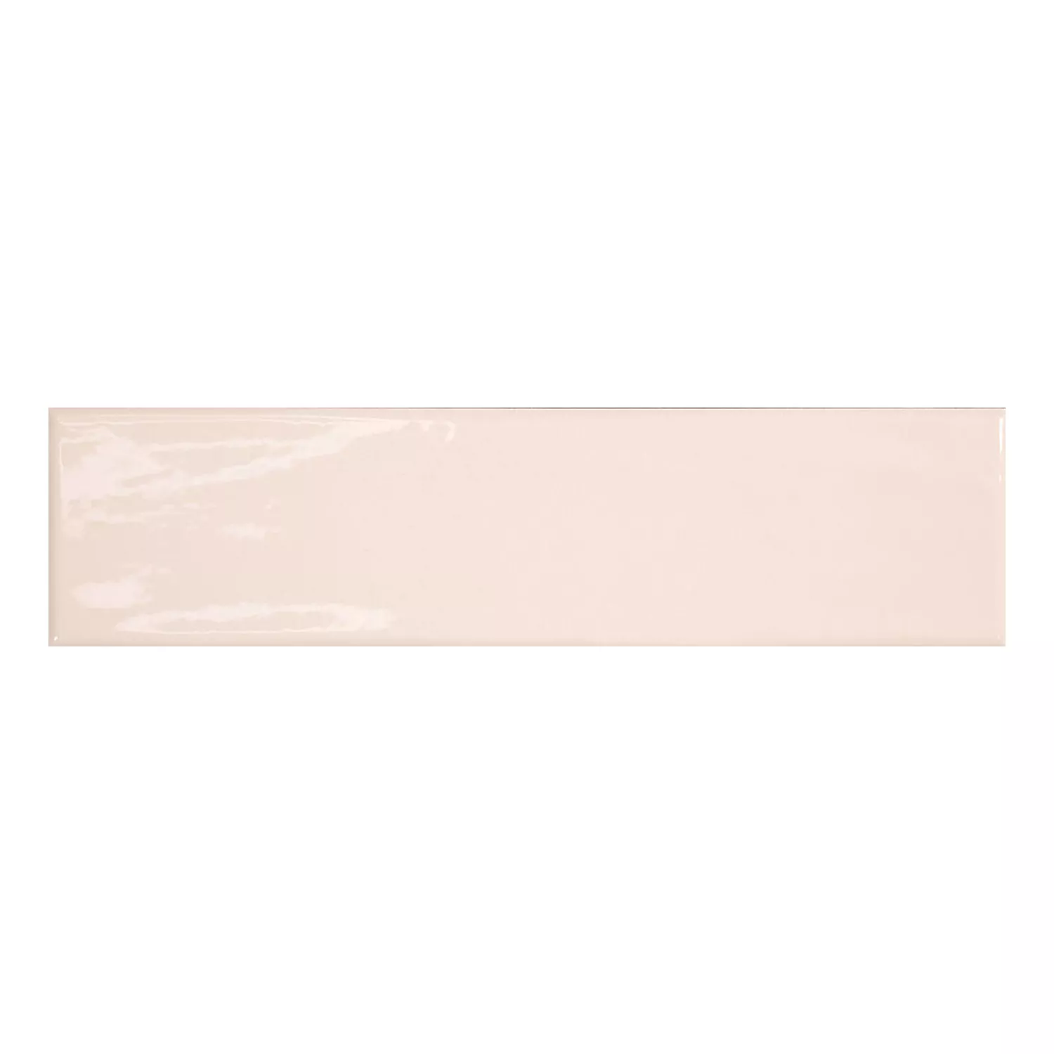 Capena Pink Glossy Rustic 7,5x30 cm Pink