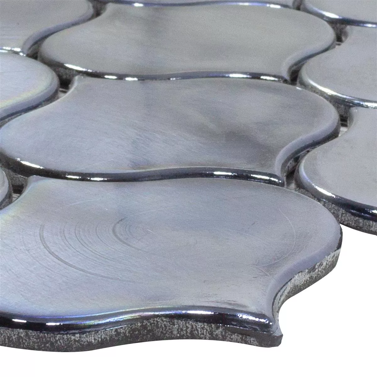 Glass Mosaic Tiles Andalucia Arabesque Black Glass Mosaic Tiles Andalucia Arabesque Black