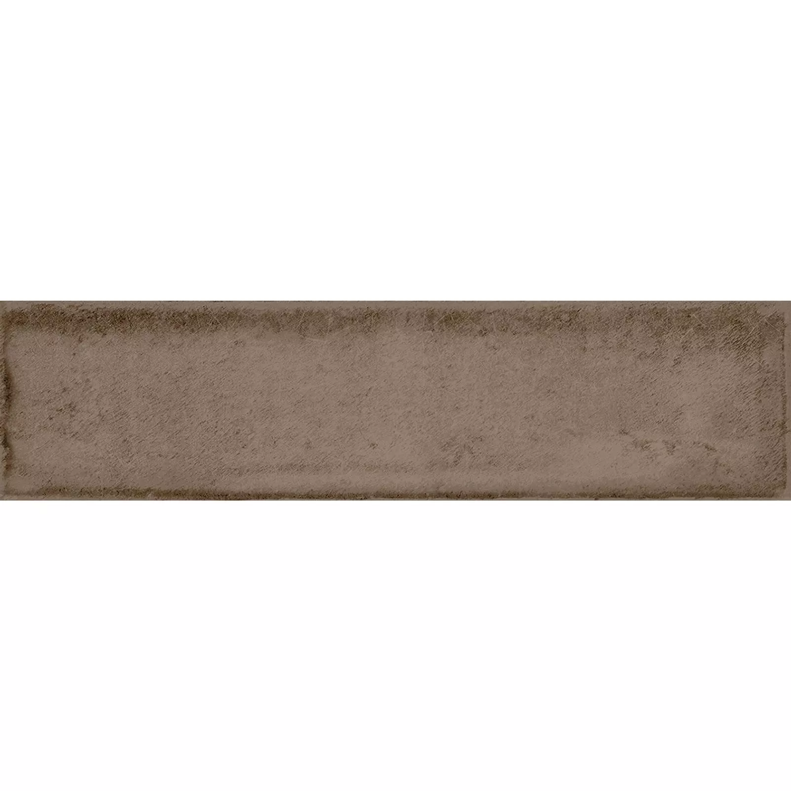 Wall Tiles Maestro Waved Glossy Brown 7,5x30cm