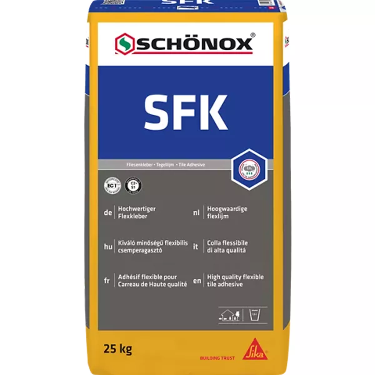 Tile adhesive Schönox SFK flexible adhesive 25 kg