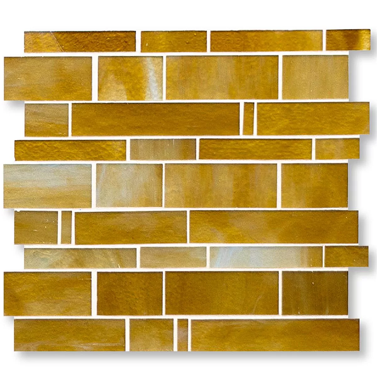 Glass Mosaic Tiles Trend-Vi Metropolis Honey Glass Mosaic Tiles Trend-Vi Metropolis Honey