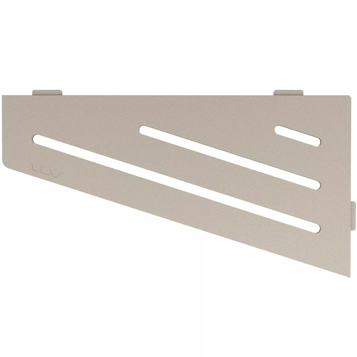 Wall shelf shower shelf Schlüter 4eck 15,4x29,5cm Wave Cream