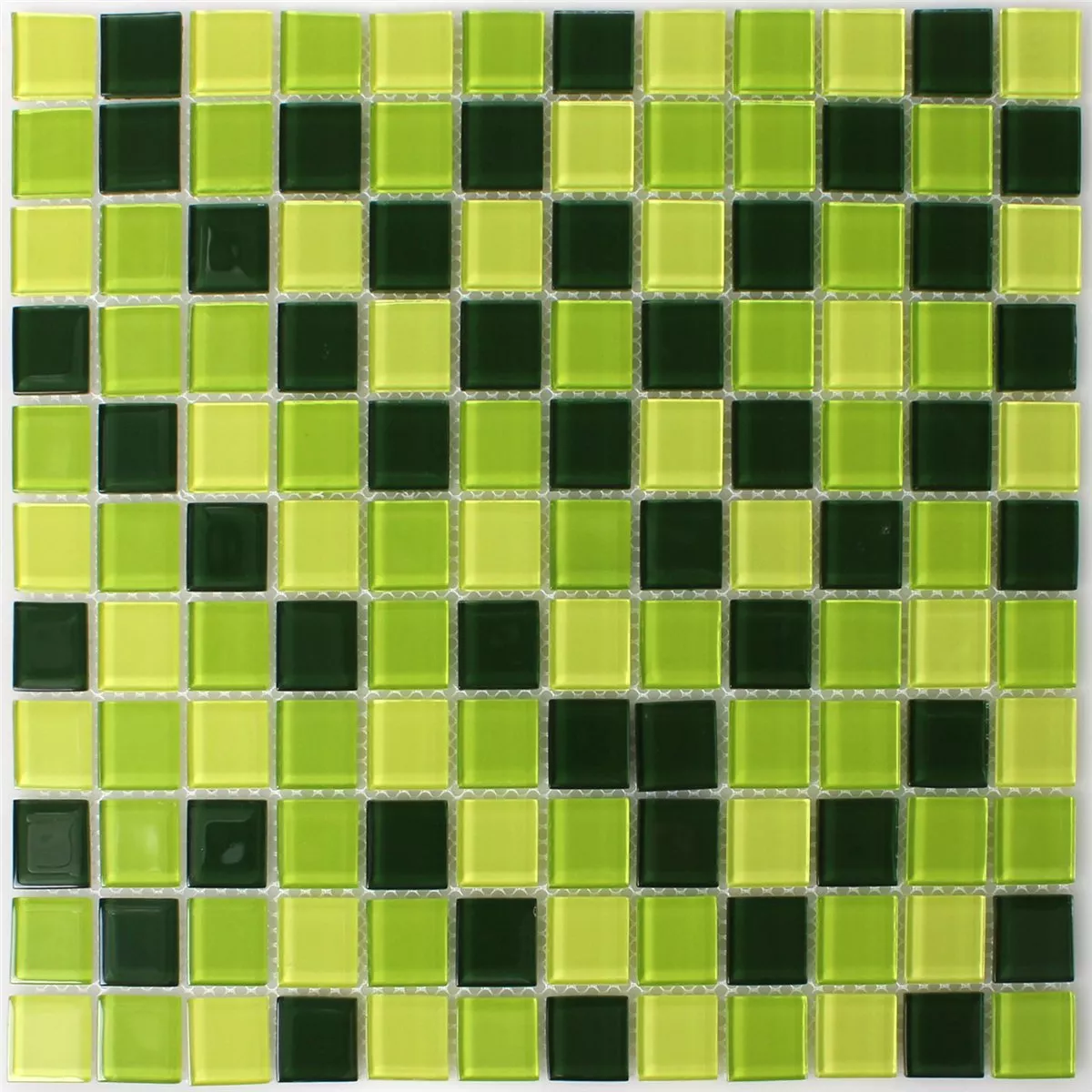 Mosaic Tiles Glass 23x23x4mm Madagascar