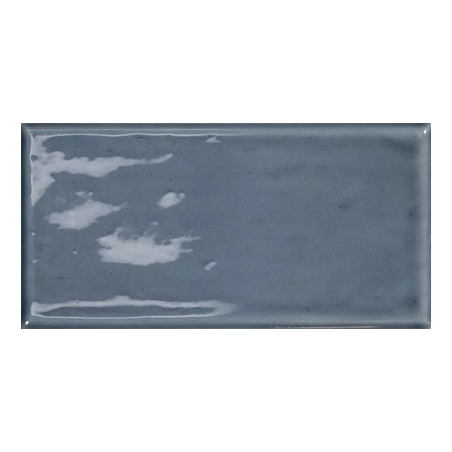 Calissi Blue Glossy Rustic 7,5x15 cm Tourmaline