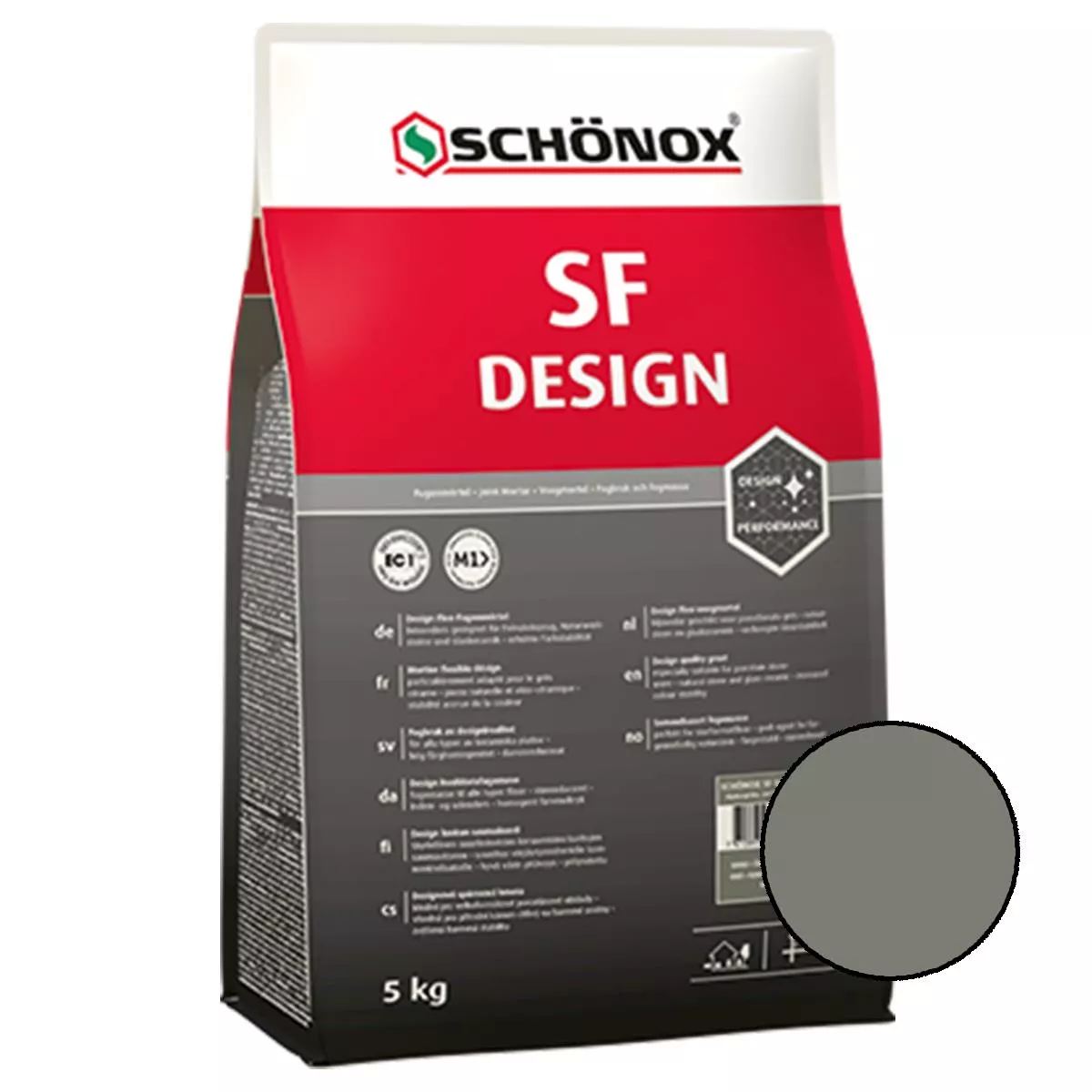 Joint mortar Schönox SF Design Grey 5 Kg