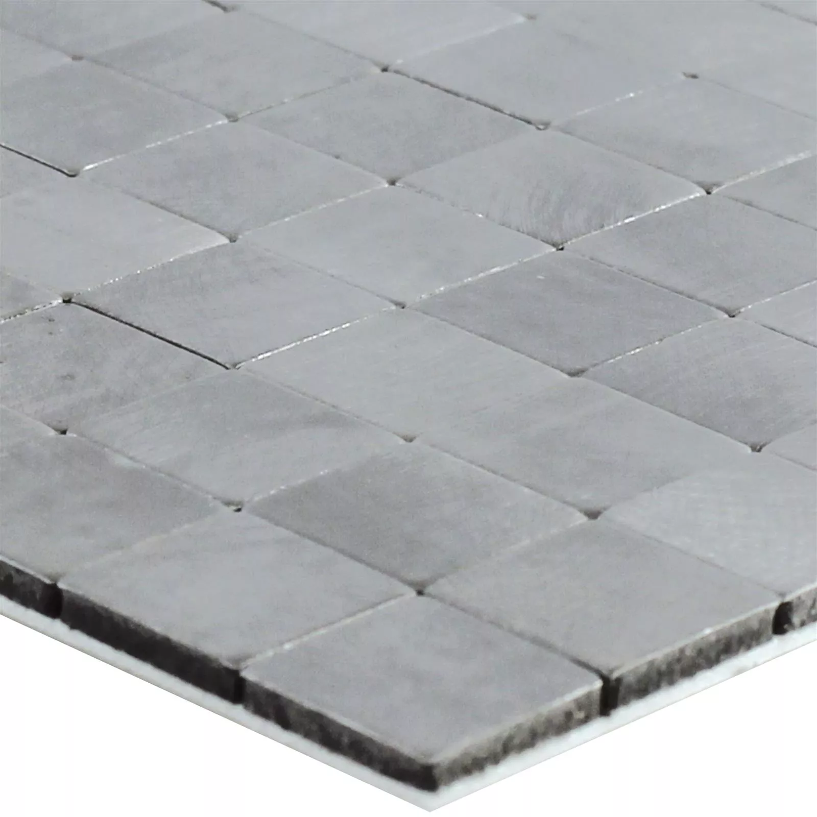 Metal Mosaic Tiles Alice Silver Self Adhesive Metal Mosaic Tiles Alice Silver Self Adhesive