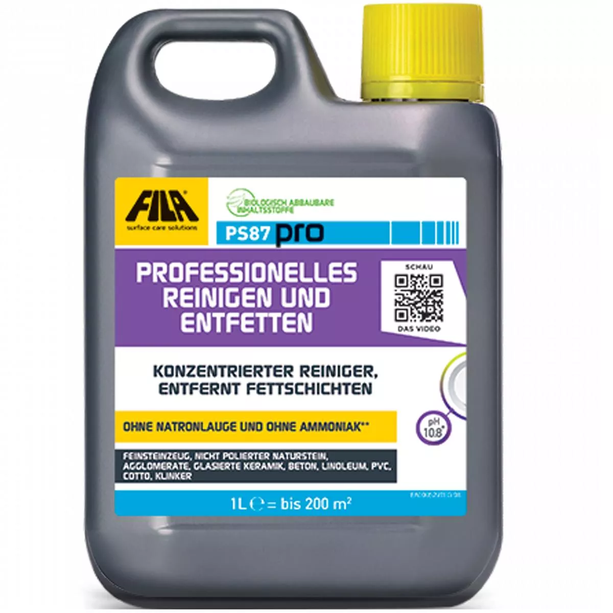 Fila PS87 PRO Cleaning and Degreasing 5 liters