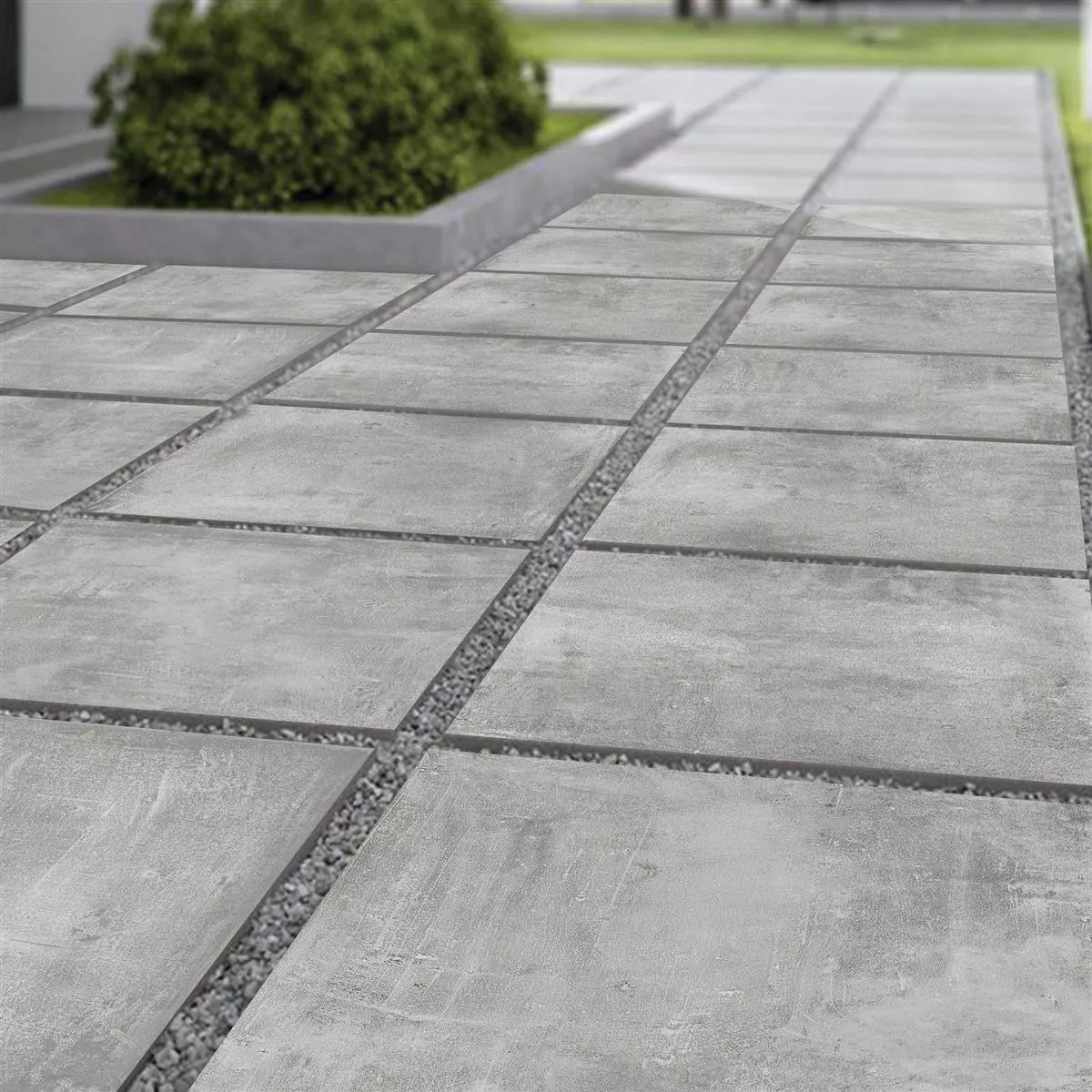 Sample Terrace Tiles Beton Optic Sunfield 60x60cm