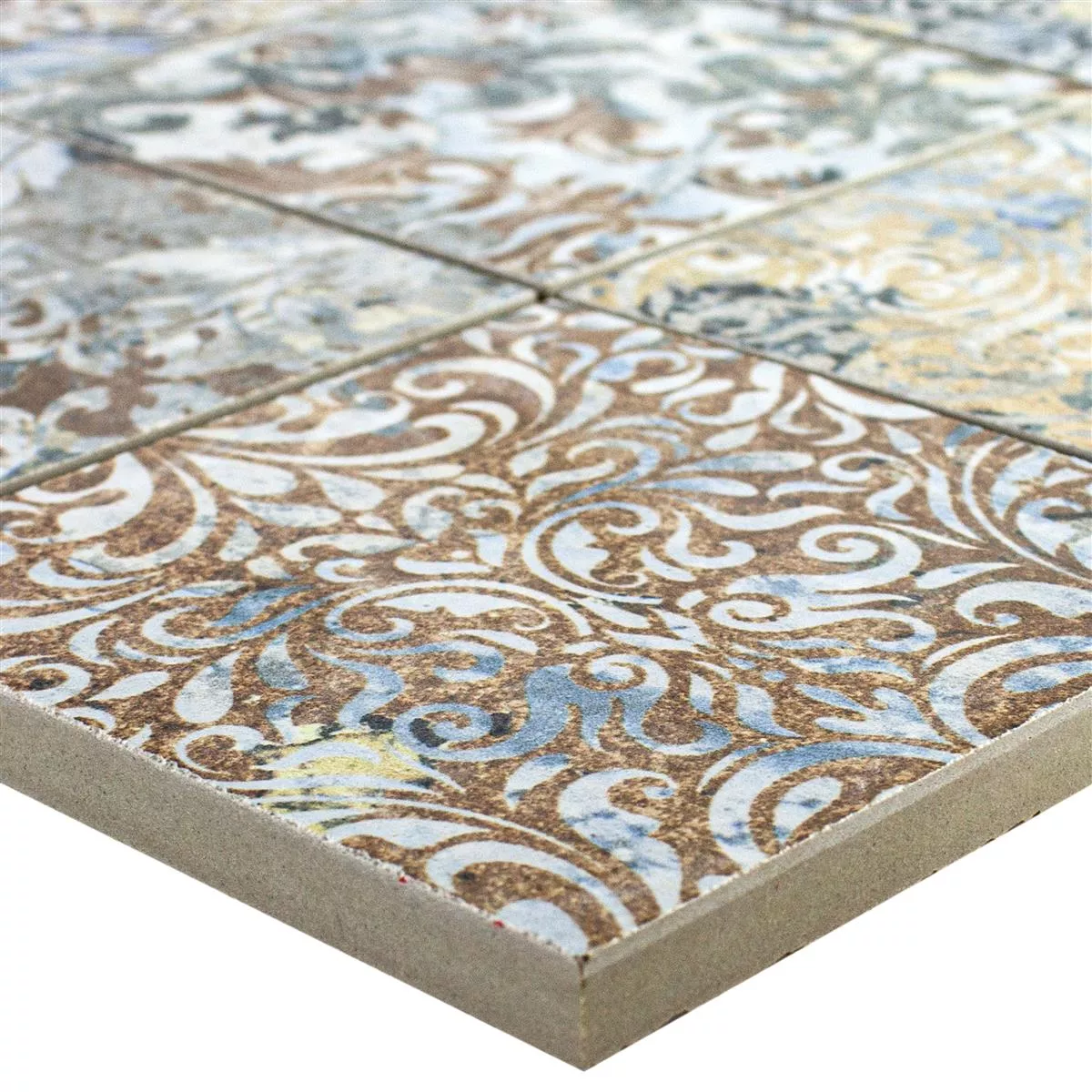Ceramic Mosaic Tiles Patchwork Colored 95x95mm Ceramic Mosaic Tiles Patchwork Colored 95x95mm