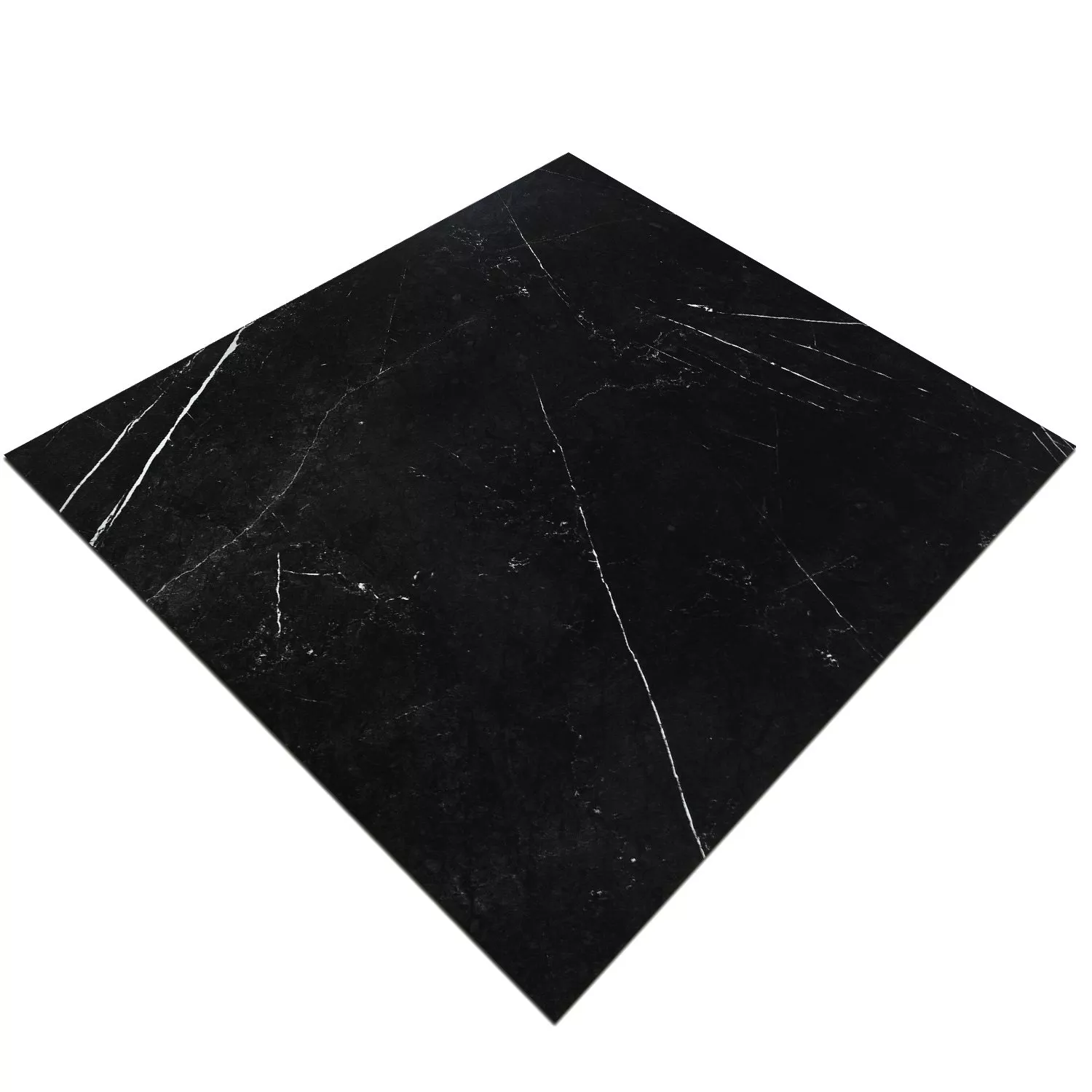 Floor Tiles Marble Optic Imperial Black 58x58cm