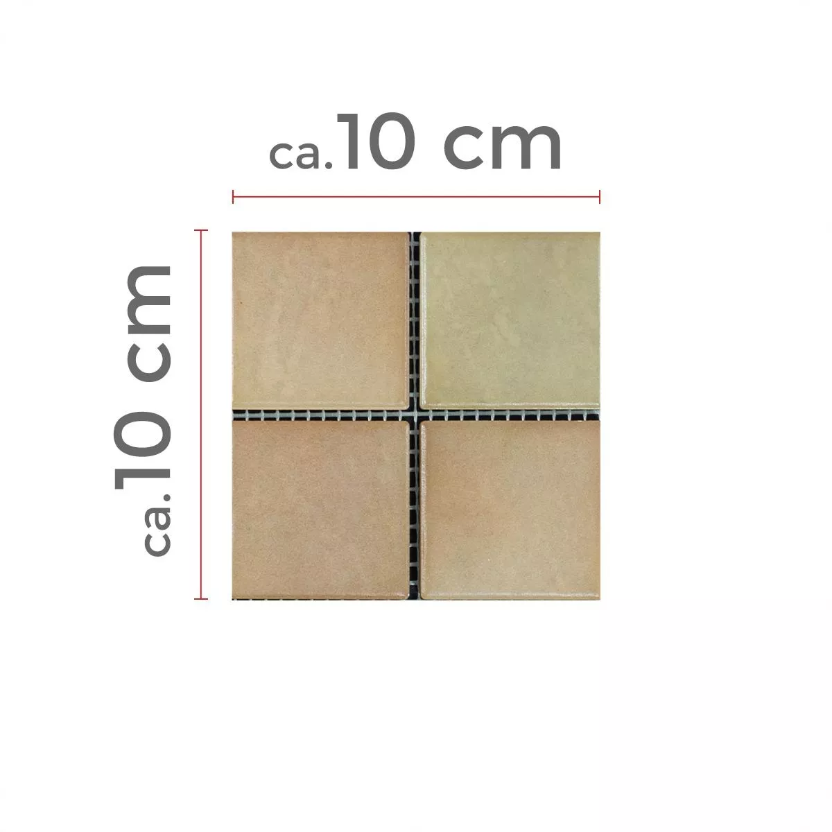 Sample Ceramic Mosaic Tiles Palazzia Cotto