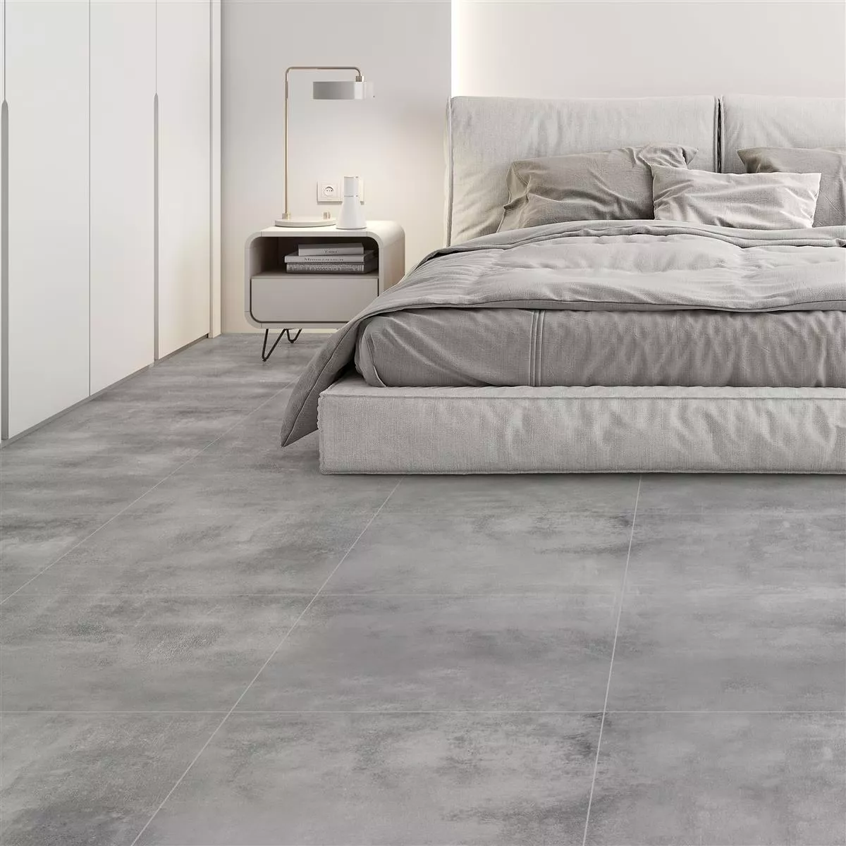 Floor Tiles Castlebrook Stone Optic Light Grey 60x60cm