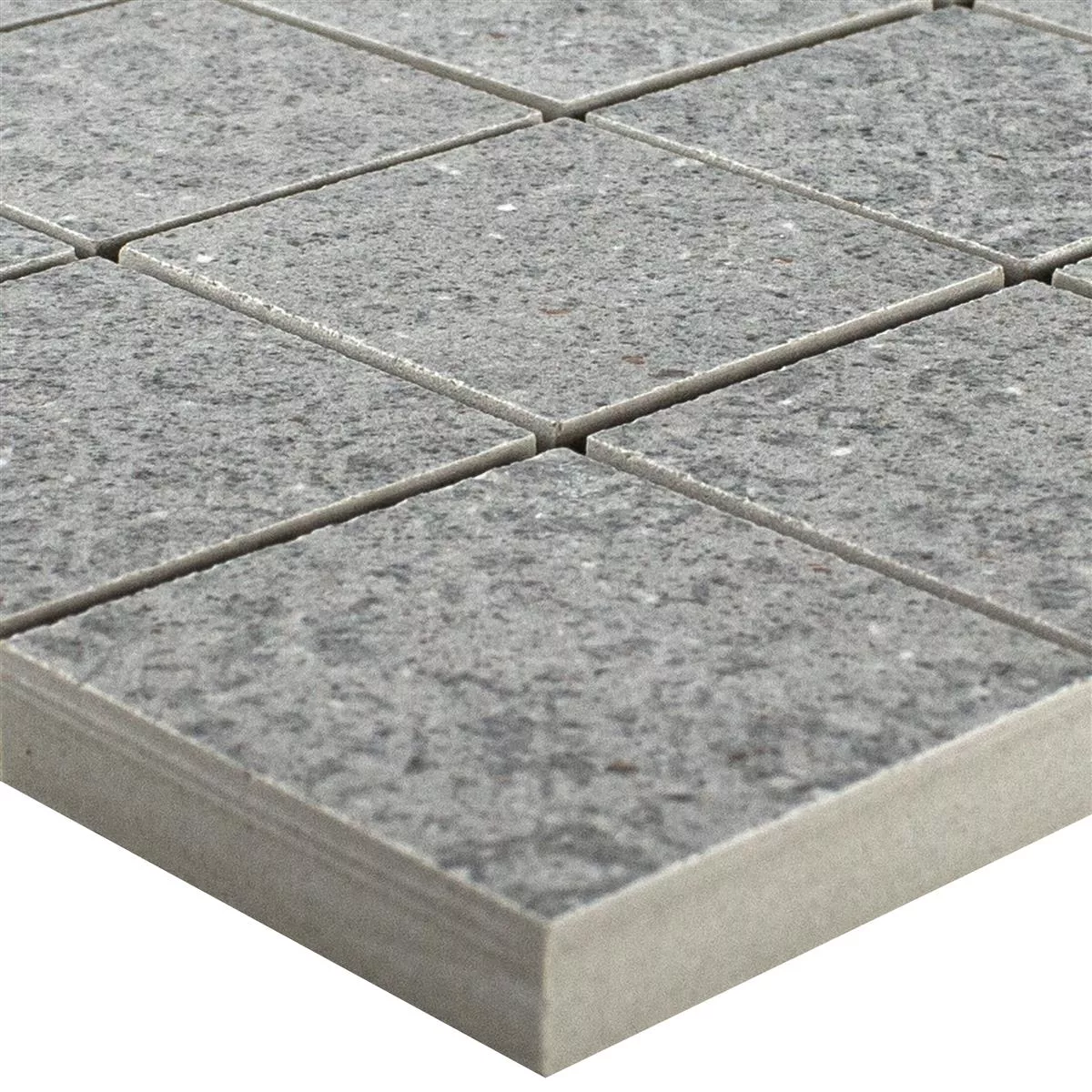 Ceramic Mosaic Tiles Jeylo Retro Optic Grey Q48 Ceramic Mosaic Tiles Jeylo Retro Optic Grey Q48