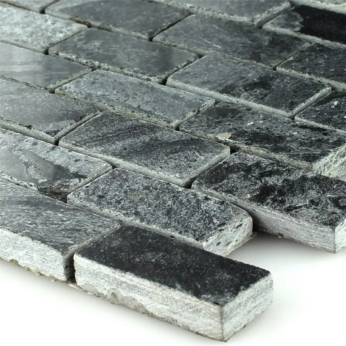 Mosaic Tiles Natural Stone Quartzite Polished 25x50x10mm Mosaic Tiles Natural Stone Quartzite Polished 25x50x10mm