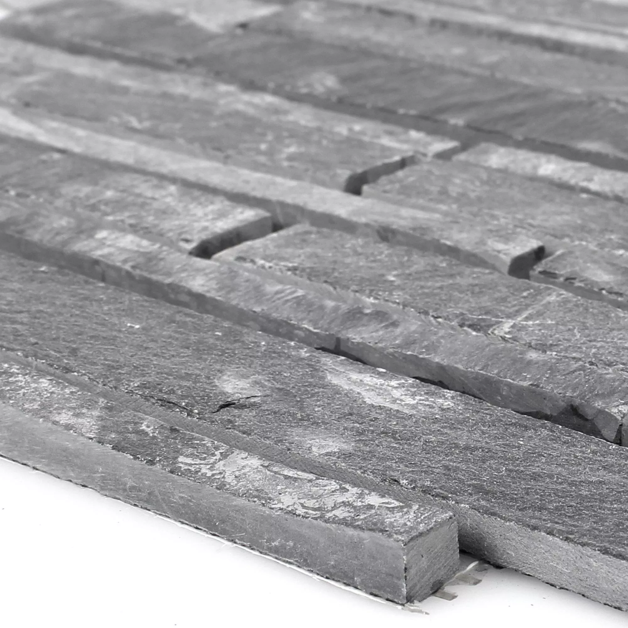 Mosaic Tiles Natural Stone Kilis Slate Black Mosaic Tiles Natural Stone Kilis Slate Black