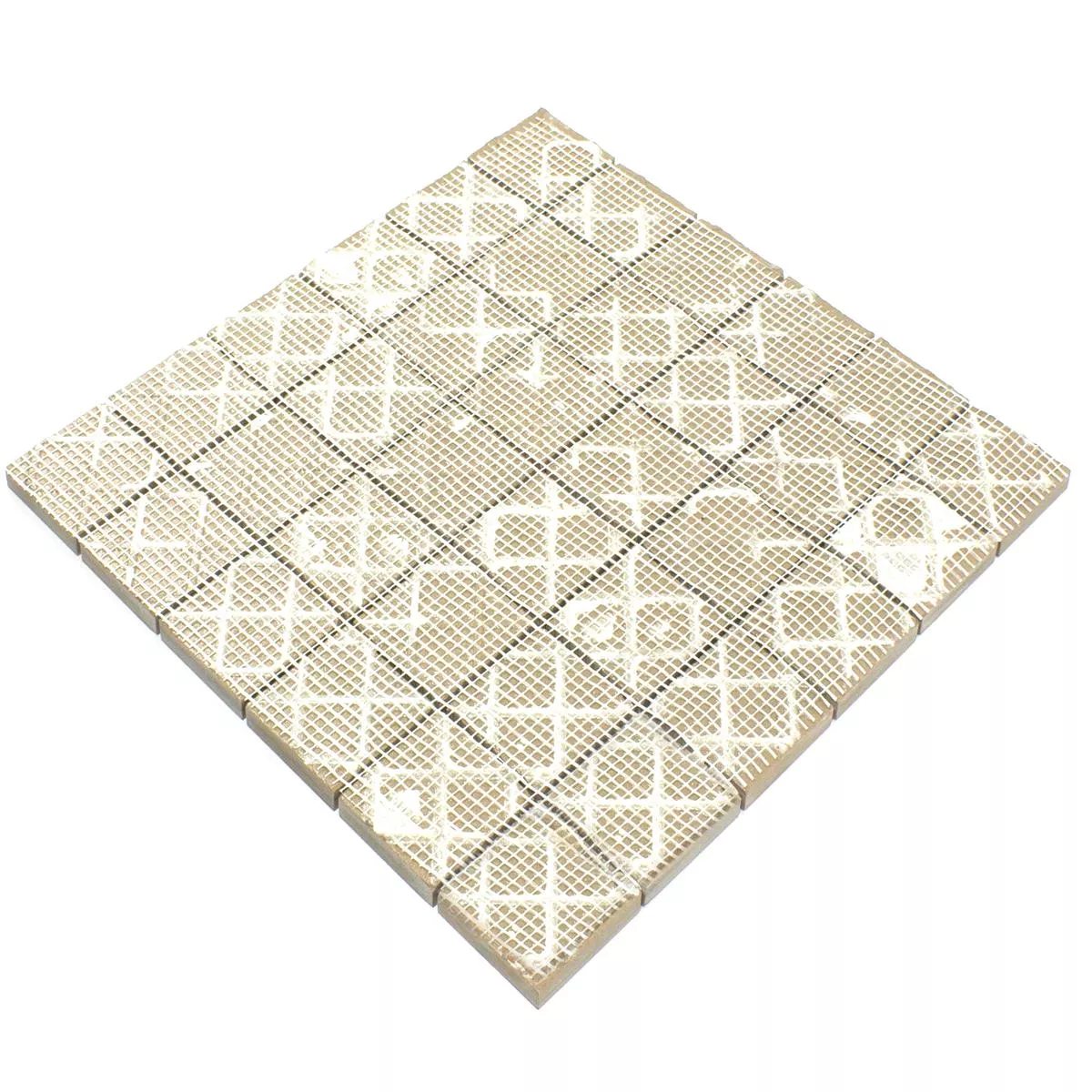 Sample Ceramic Mosaic Tile Ibiza Stone Optic Grey