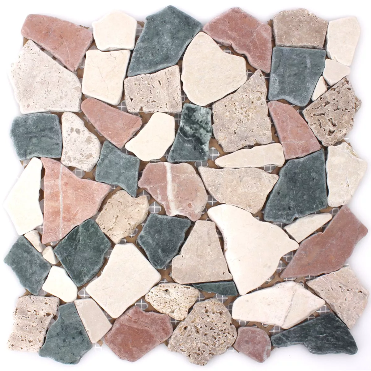 Sample Mosaic Tiles Broken Marble Multi