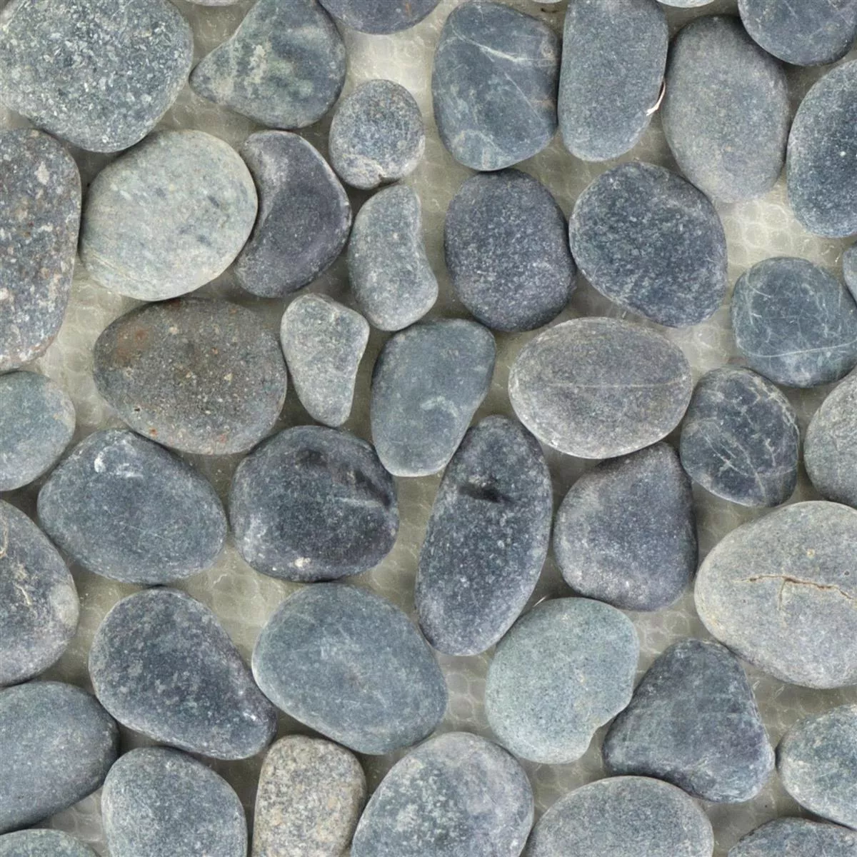 Pebble Mosaic Tiles Xanthos Black