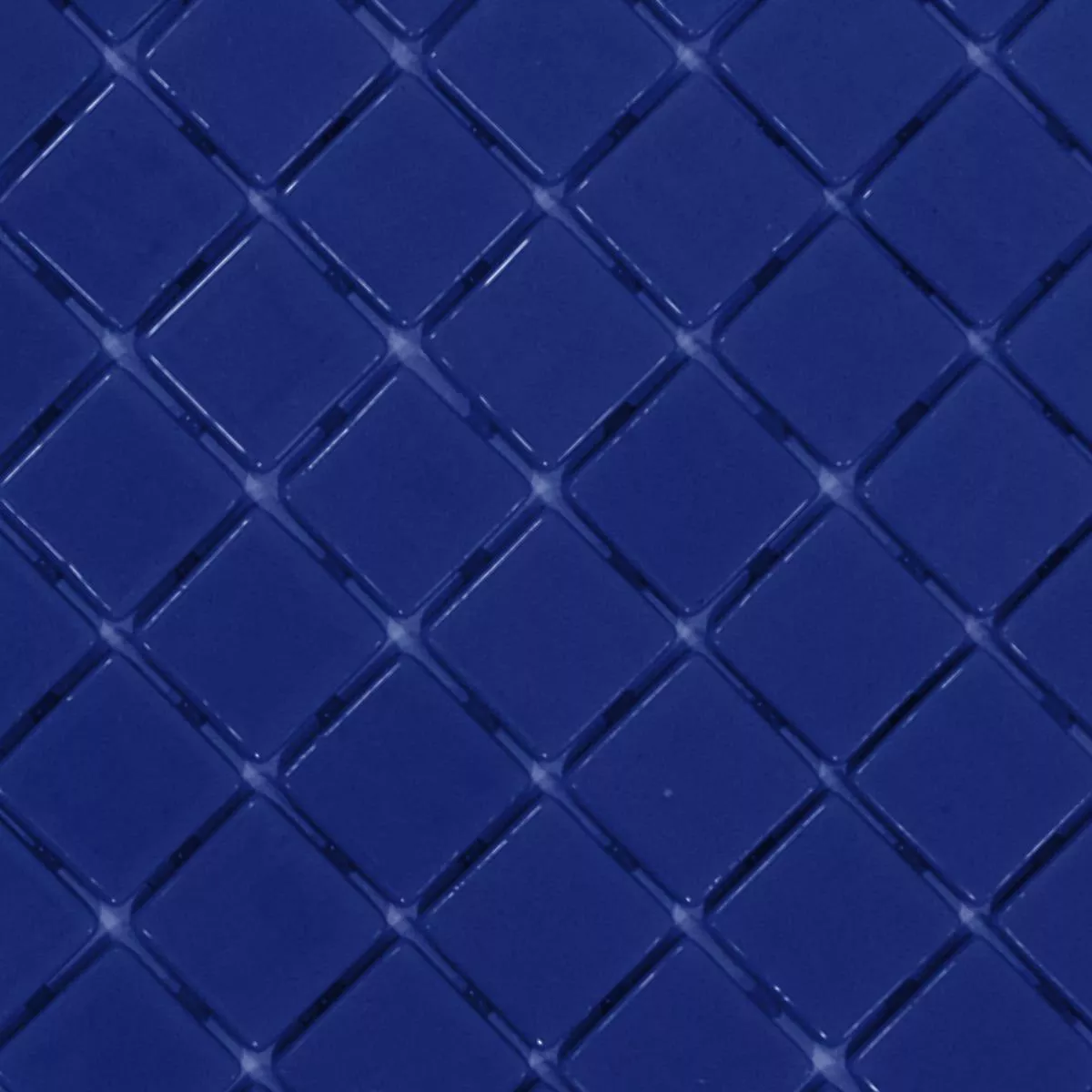 Glass Swimming Pool Mosaic Venetia Dark Blue