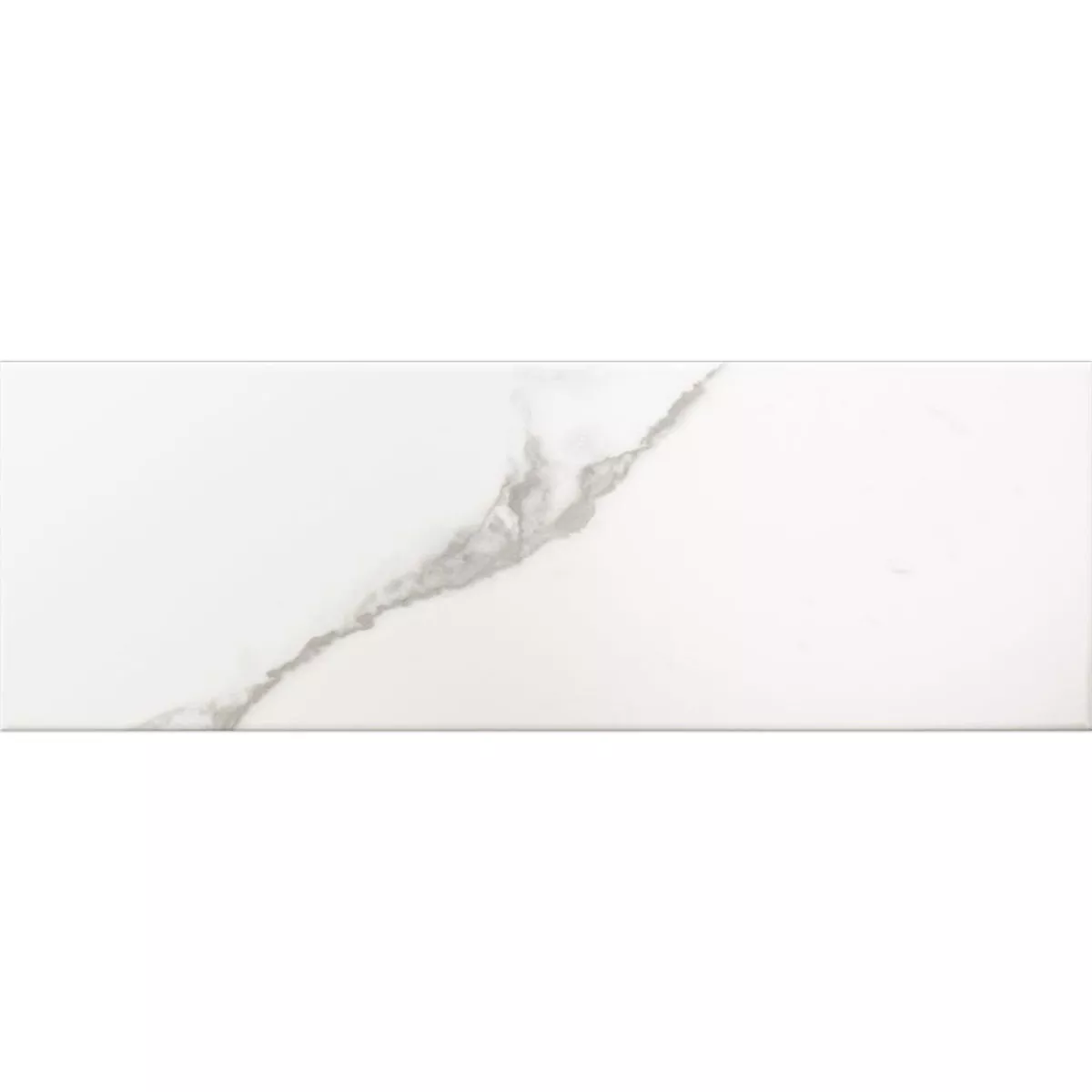 Metro Wall Tiles Girona Marble Optic Blanc Mat 10x30cm Metro Wall Tiles Girona Marble Optic Blanc Mat 10x30cm