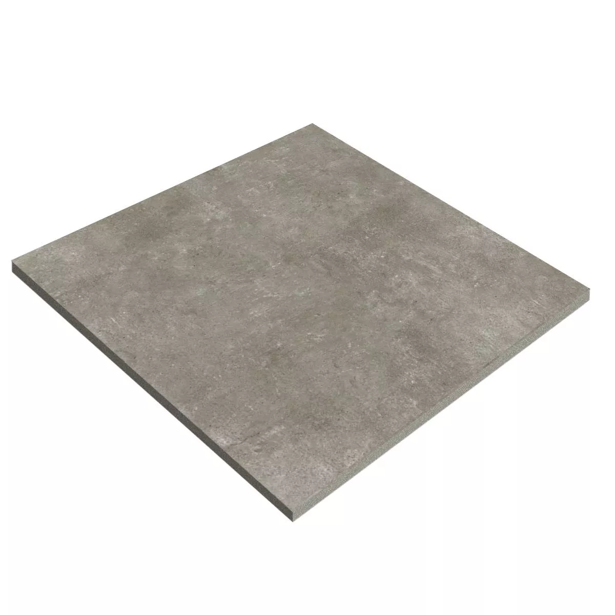 Terrace Tiles Porcelain Stoneware Petersburg Dark Grey 60x60x2 cm