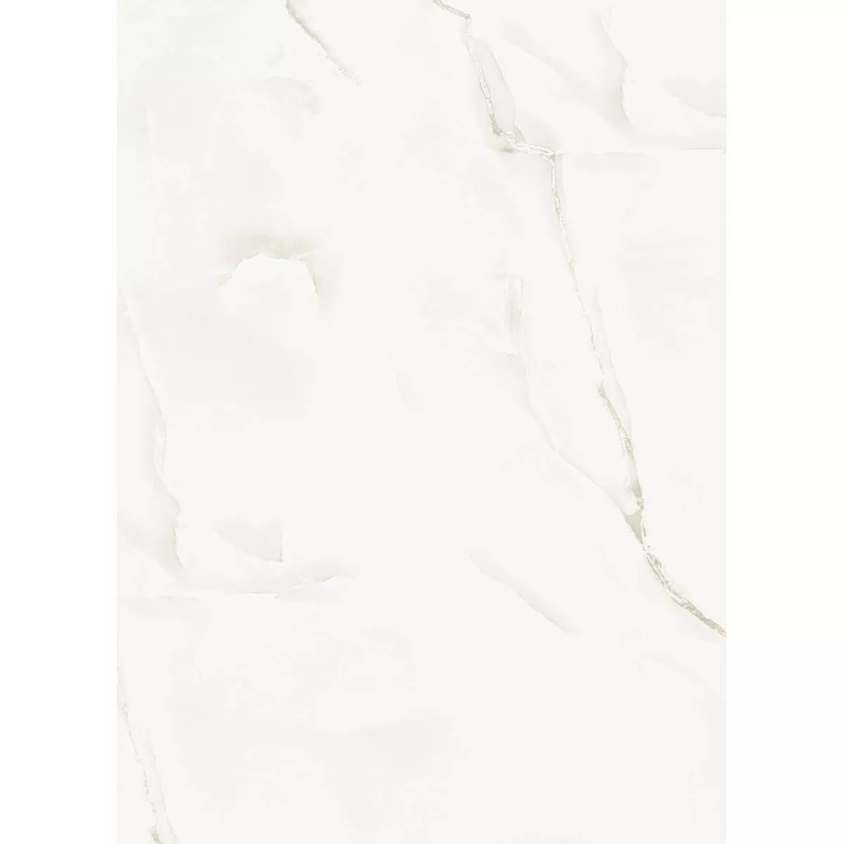 Floor Tiles Konza Marble Optic Polished Glossy Blanc 60x120cm