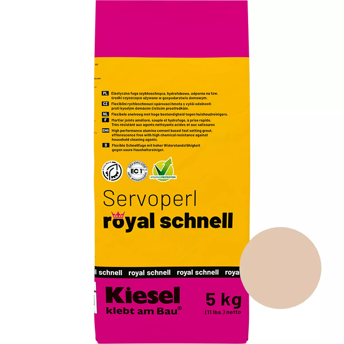 Joint compound Servoperl Royal Schnell Jura 5 Kg